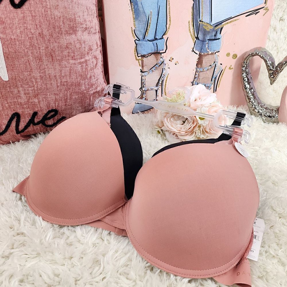 Danskin 42D Multicolor Pack of 2 T-Shirt  Lined Intimates Bra
